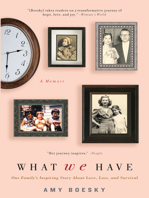 Title details for What We Have by Amy Boesky - Available